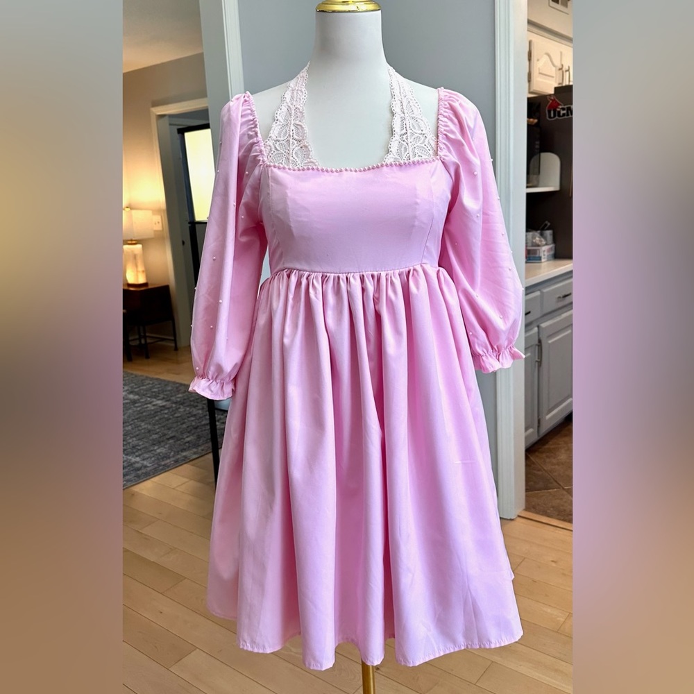 Pink dress